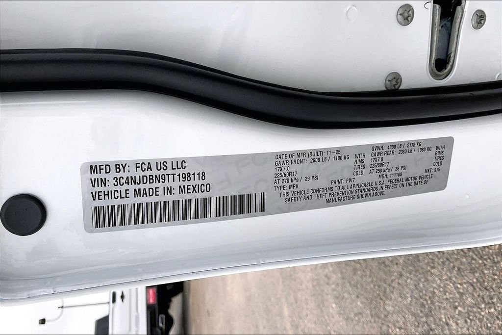 New 2026 Jeep Compass Latitude 4D Sport Utility