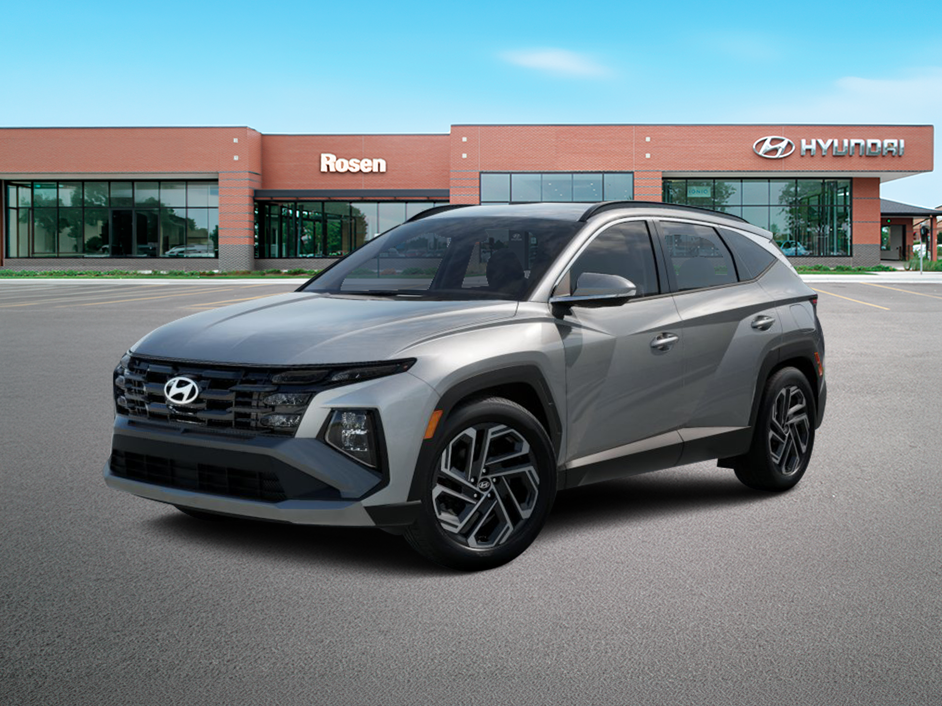 New 2026 Silver Hyundai SEL Plus AWD image 2