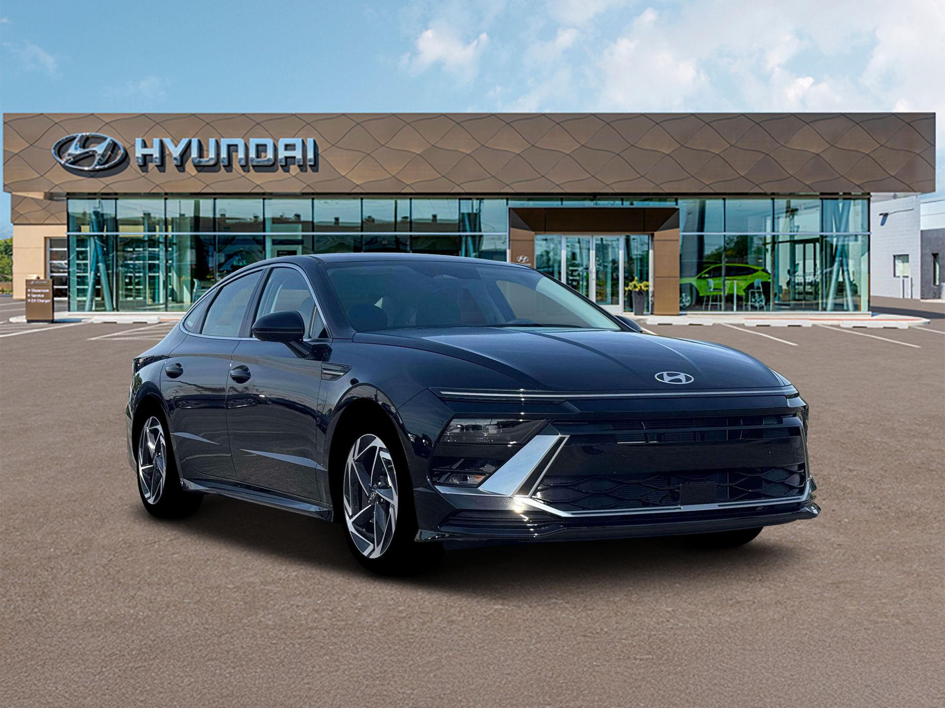 New 2026 Black Hyundai SEL Sport image 11