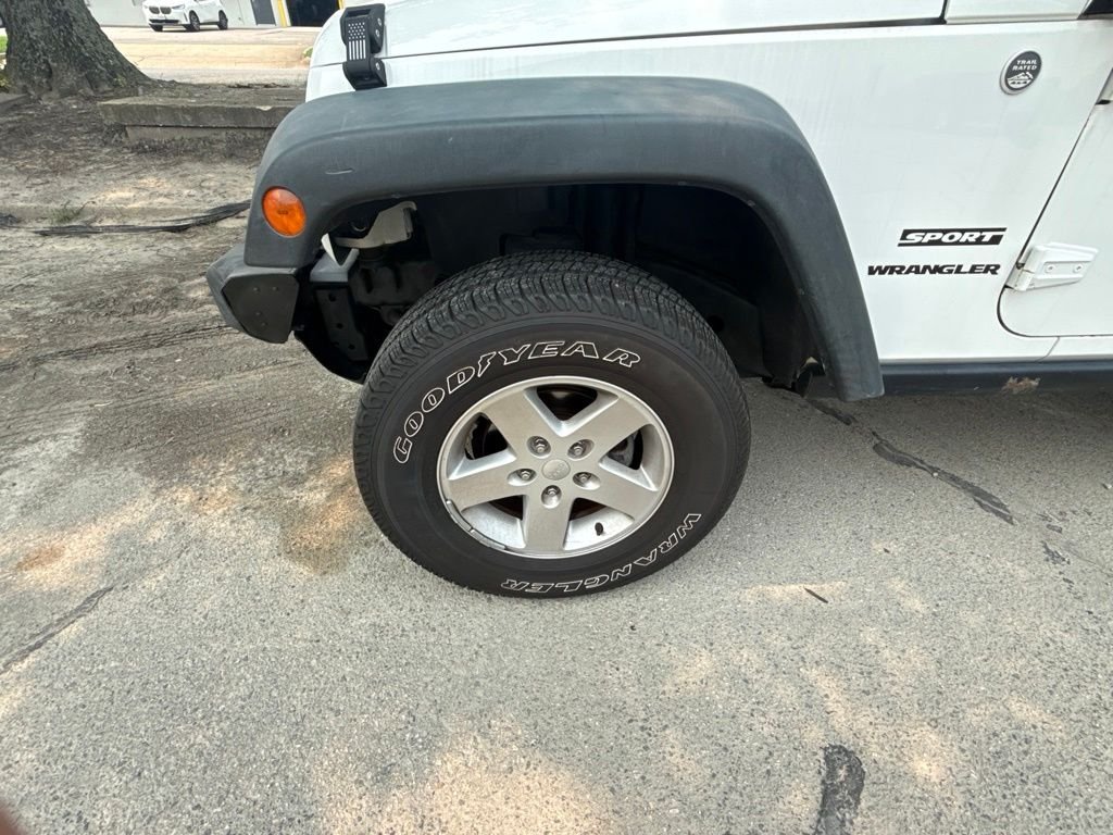 Used 2013 White Jeep Sport image 2