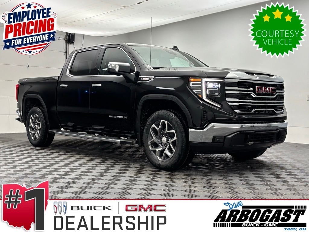 New 2026 Onyx Black GMC SLT image 1