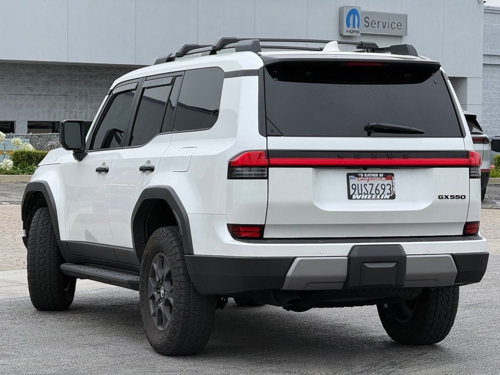 Used 2025 Eminent White Pearl Lexus 550 Overtrail image 2