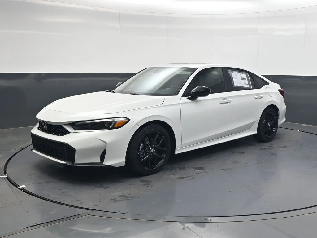 New 2026 Platinum White Pearl Honda Sport image 8