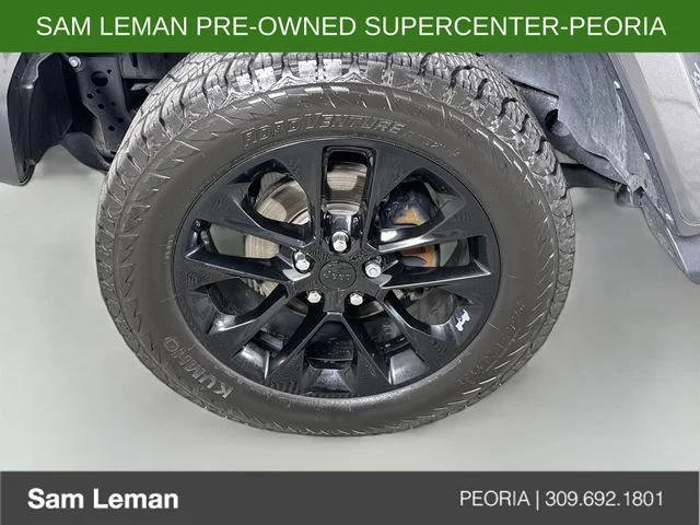 Used 2021 Gray Jeep Unlimited Sahara 4xe image 28