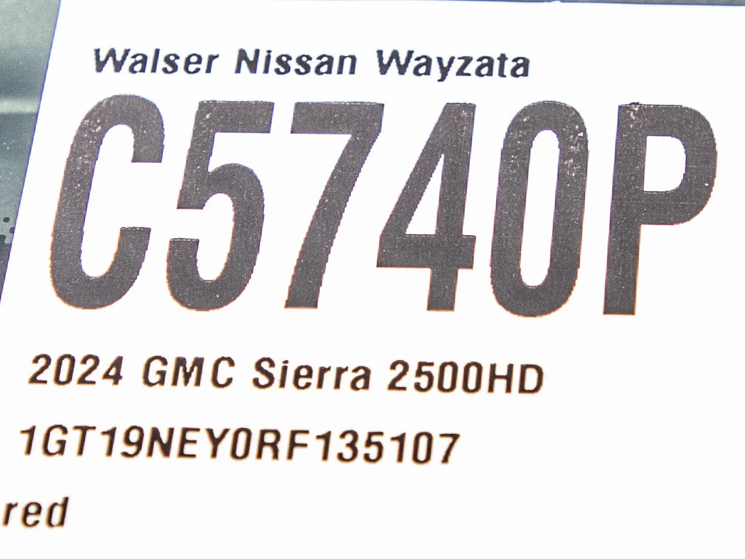 Used 2024 Volcanic Red Tintcoat GMC SLT image 31