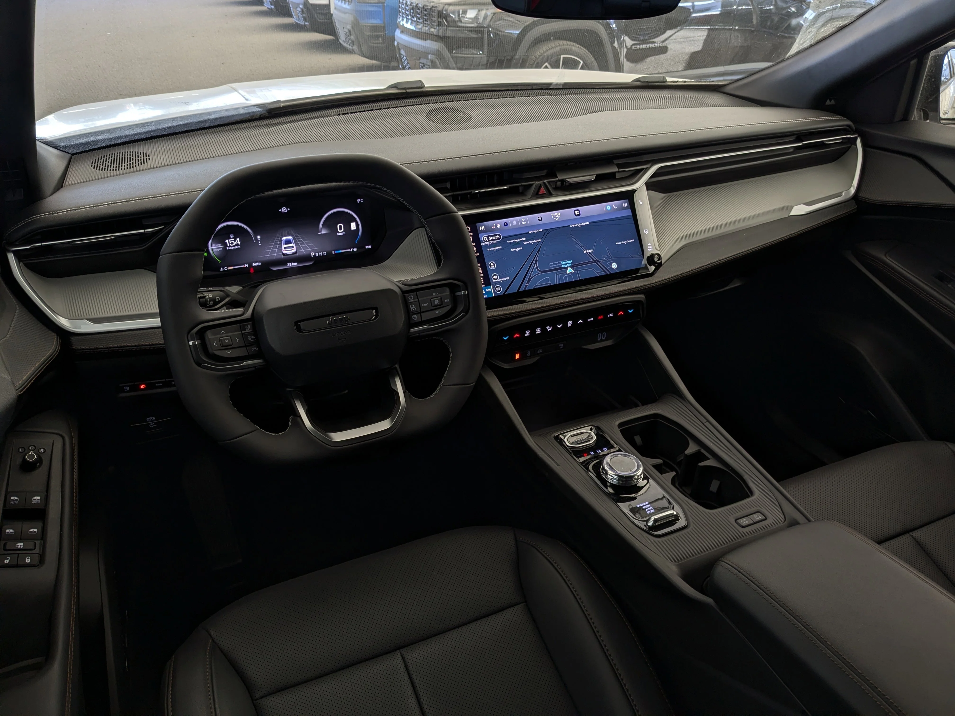 New 2026 White Jeep Limited - - Limited Pkg (23G) - Tech Group - Mopar Interior Protection Pkg - Compact Spare Tire & Mo image 25