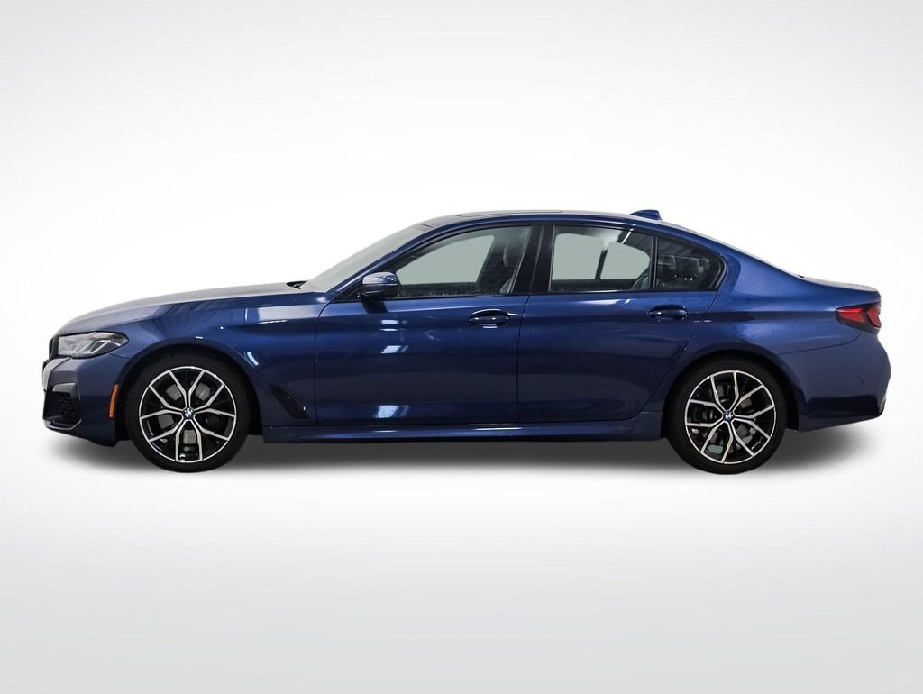Used 2021 BMW 5 Series 540i with VIN WBA73BJ08MWX15513 for sale in Minneapolis, Minnesota