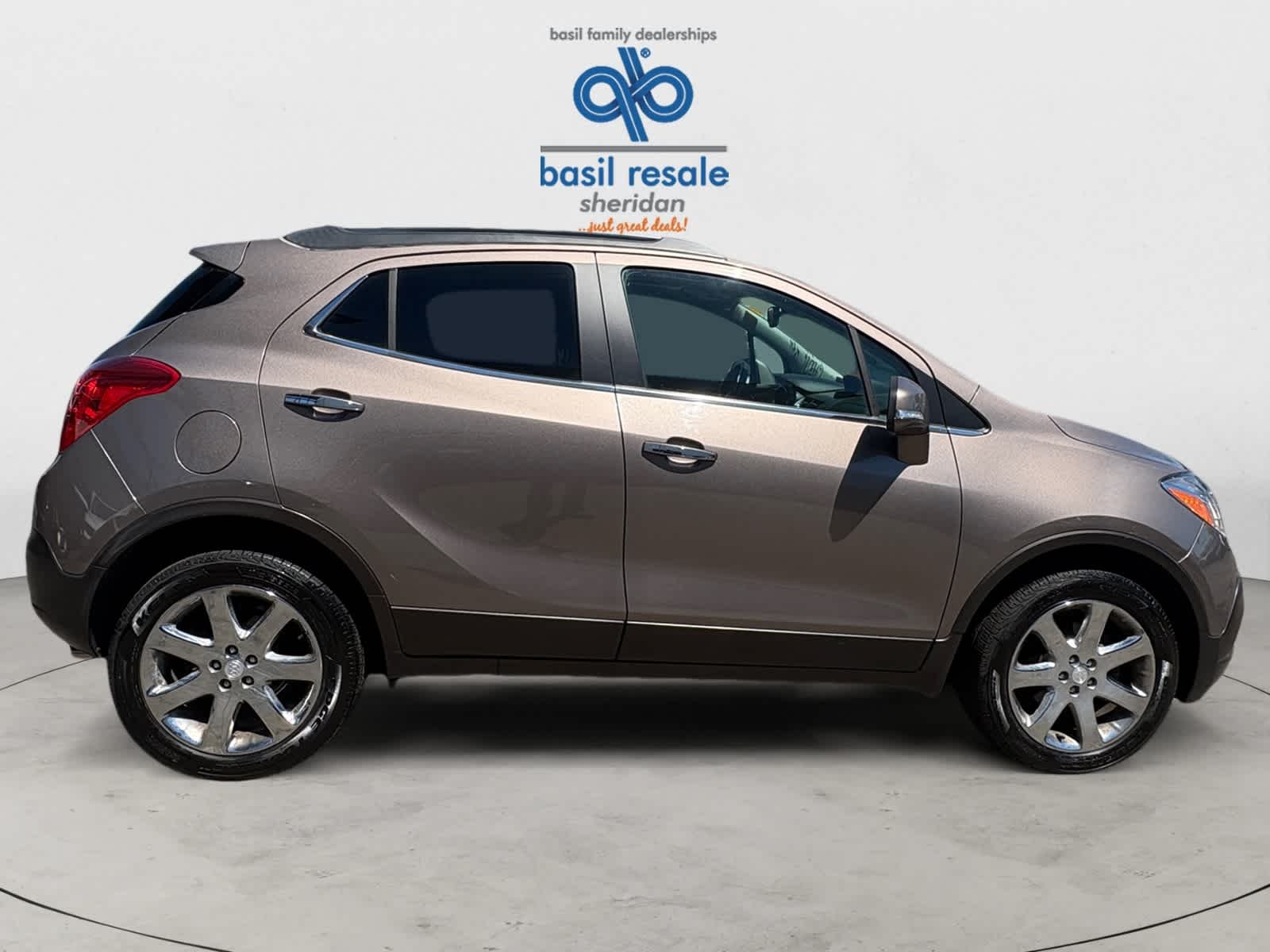Used 2014 Cocoa Silver Metallic Buick Premium image 8