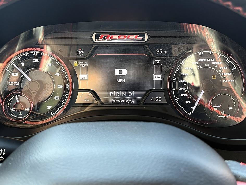 Used 2019 Bright White Clearcoat Ram Rebel image 16