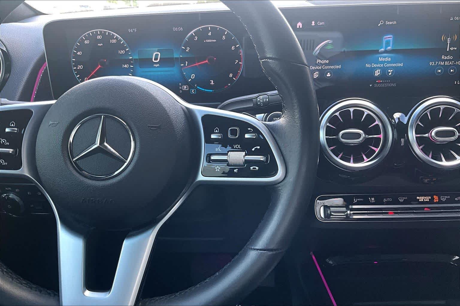 Used 2021 Galaxy Blue Metallic Mercedes-Benz GLB 250 image 22