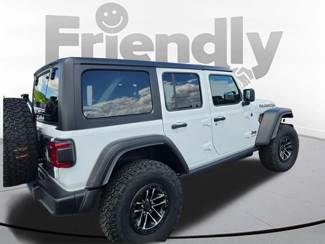 New 2026 Bright White Clear-Coat Exterior Paint Jeep Rubicon image 5