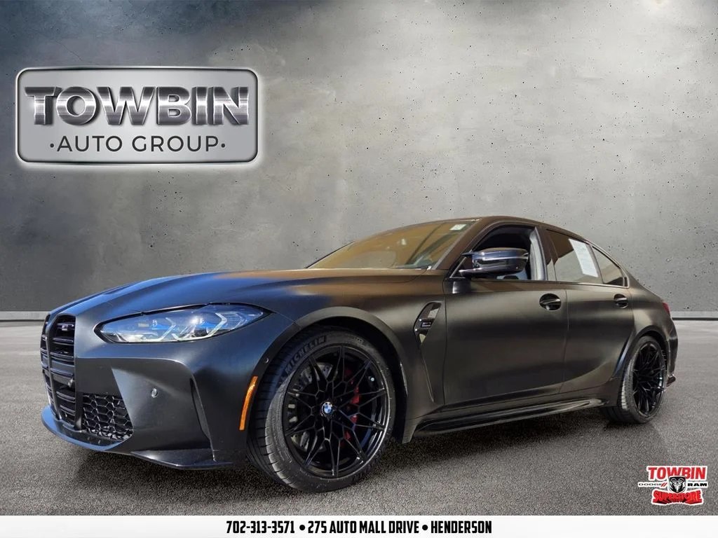 Used 2022 Black BMW Competition image 1