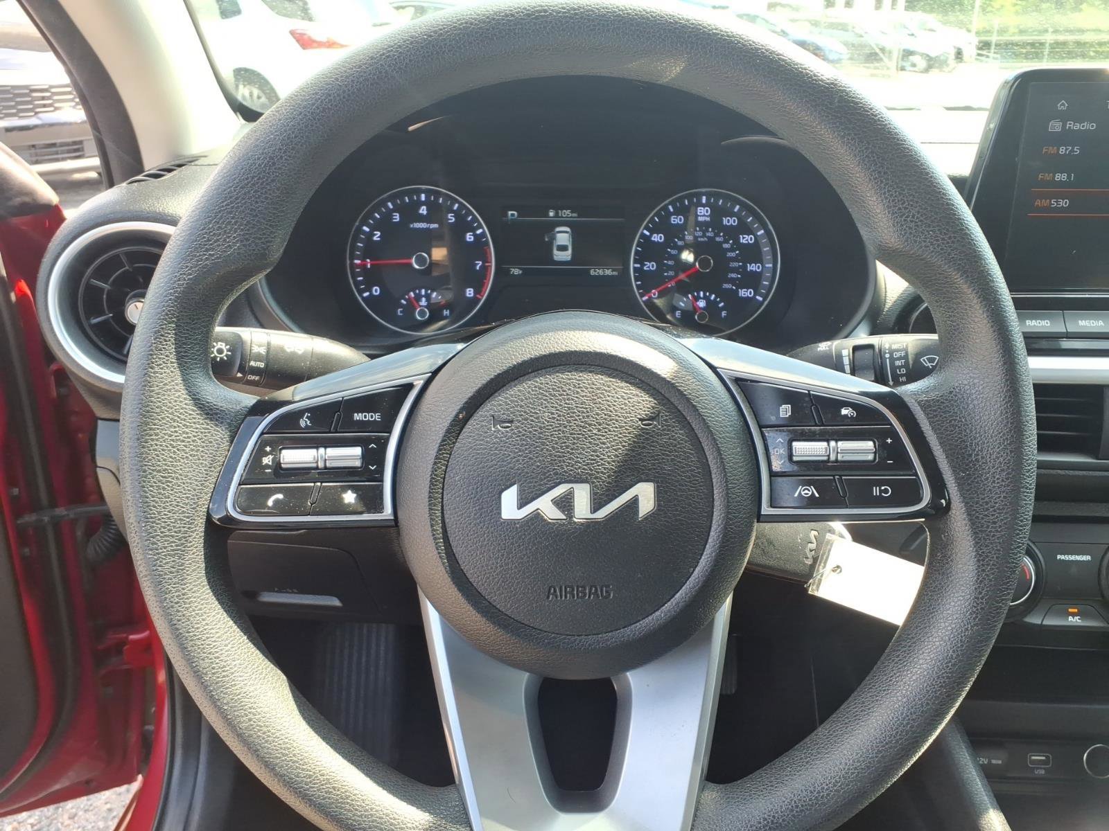 Used 2023 Currant Red Kia LXS image 9