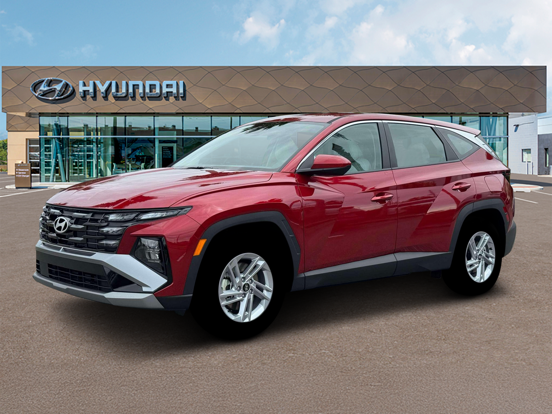 New 2026 Ultimate Red Hyundai SE FWD image 2