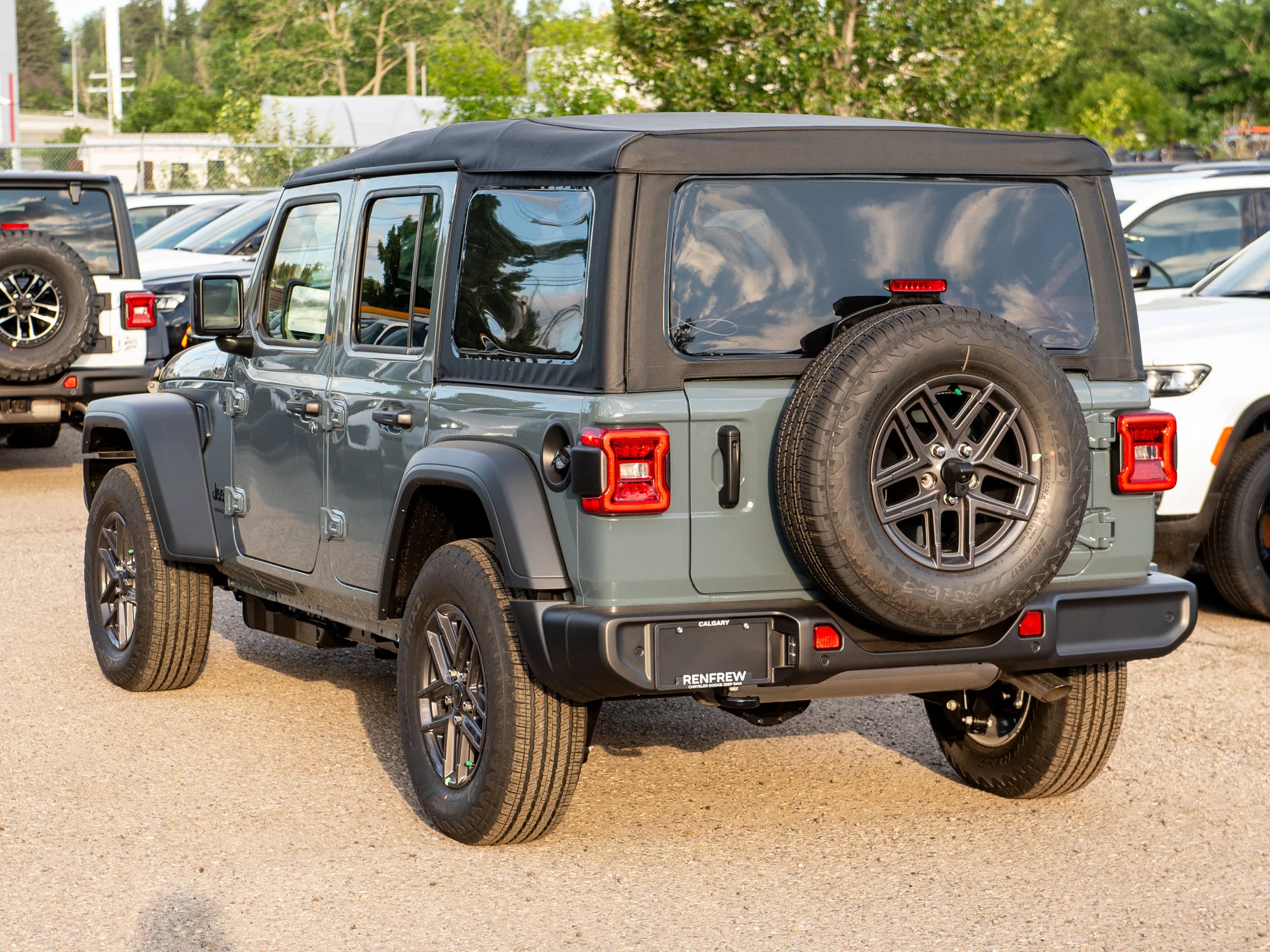 New 2026 Dark blue Jeep Sport S* image 3