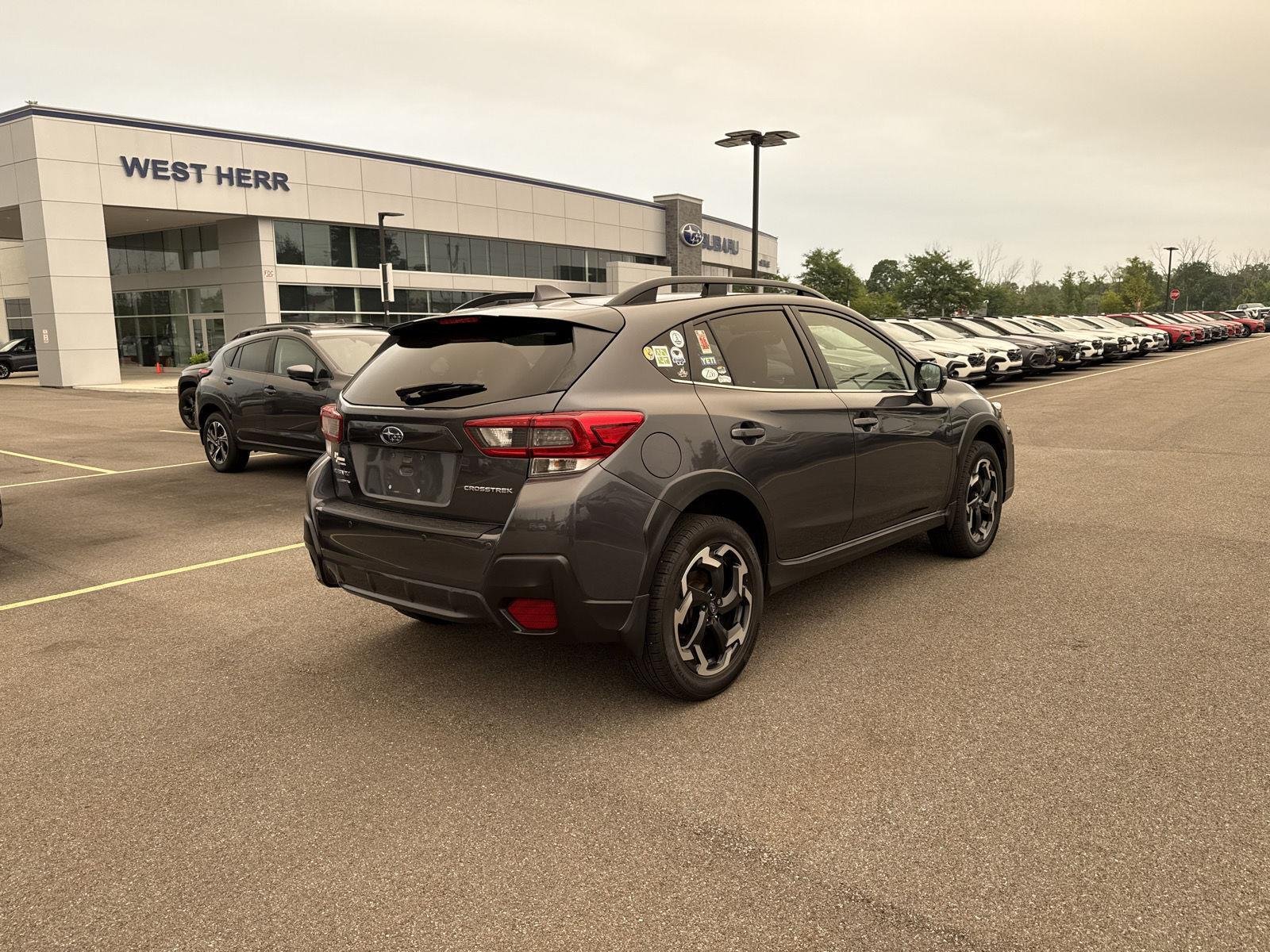Used 2021 Magnetite Gray Metallic Subaru Limited image 4