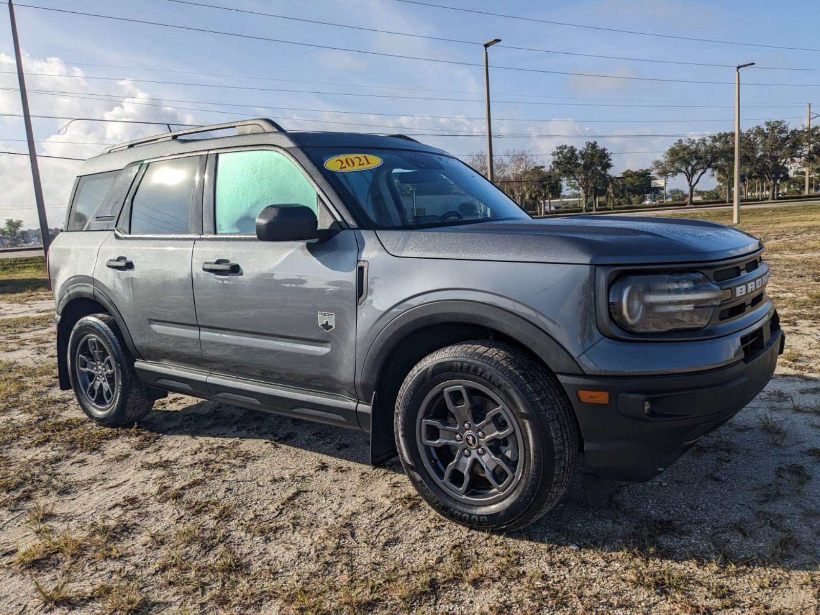 Used 2021 Carbonized Gray Metallic Ford Big Bend image 2