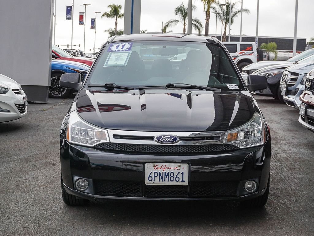 Used 2011 Ford Focus SE with VIN 1FAHP3FN7BW181431 for sale in San Diego, CA