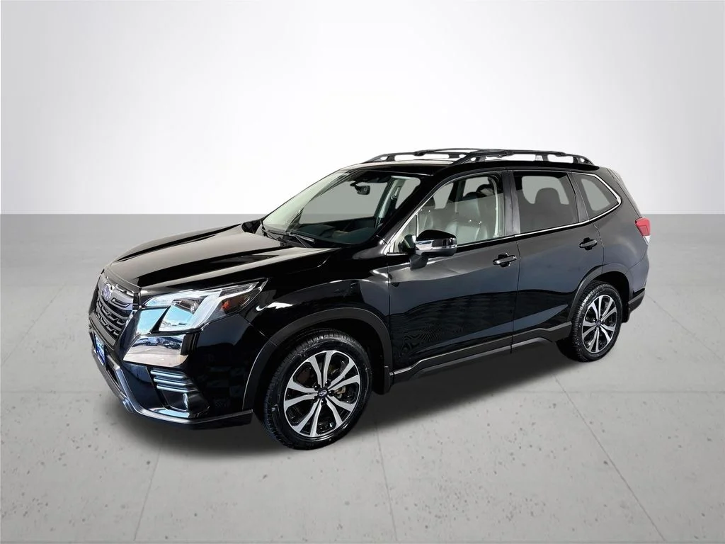 Certified Used 2023 Black Subaru Limited image 2