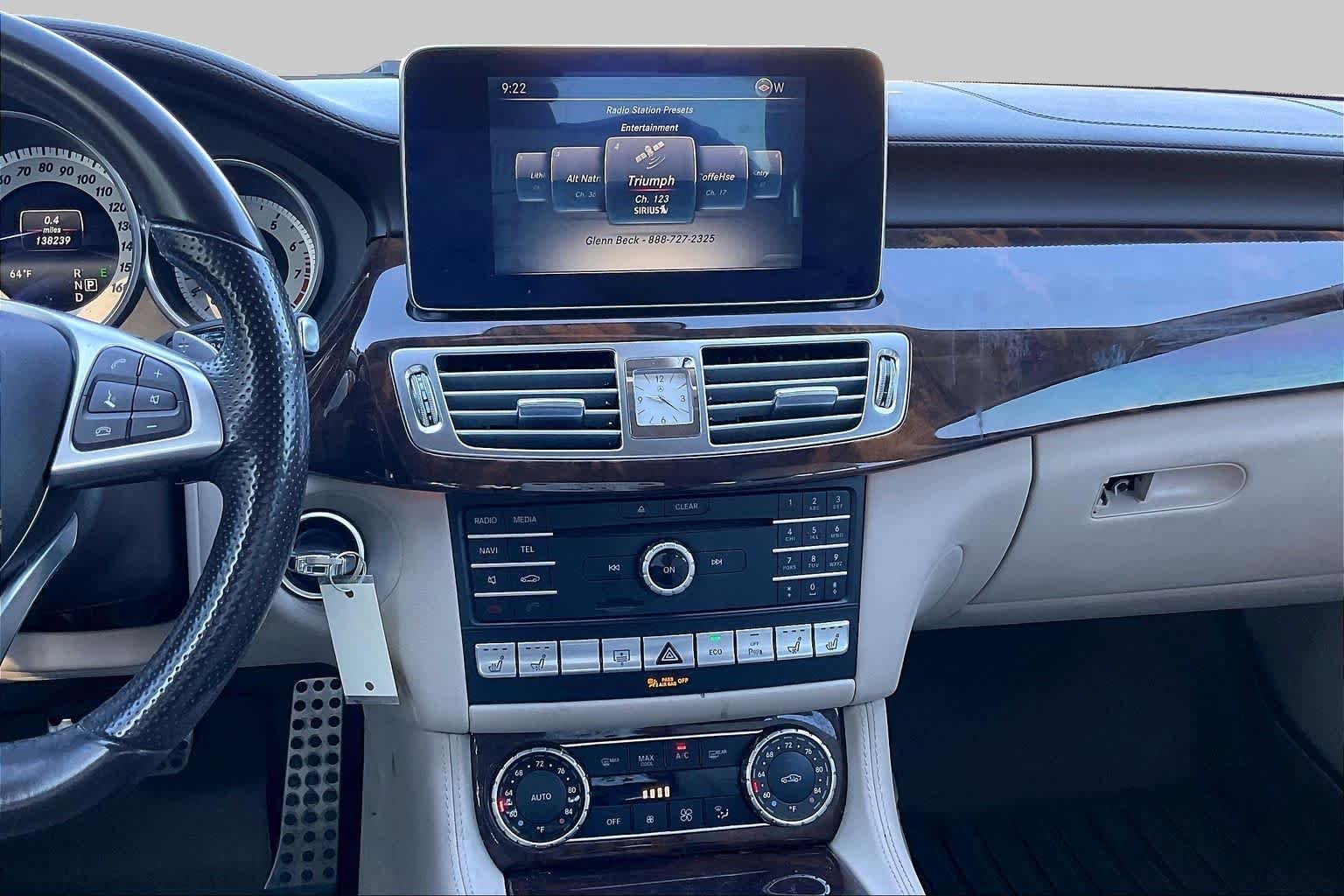 Used 2018 designo Diamond White Metallic Mercedes-Benz CLS 550 image 7