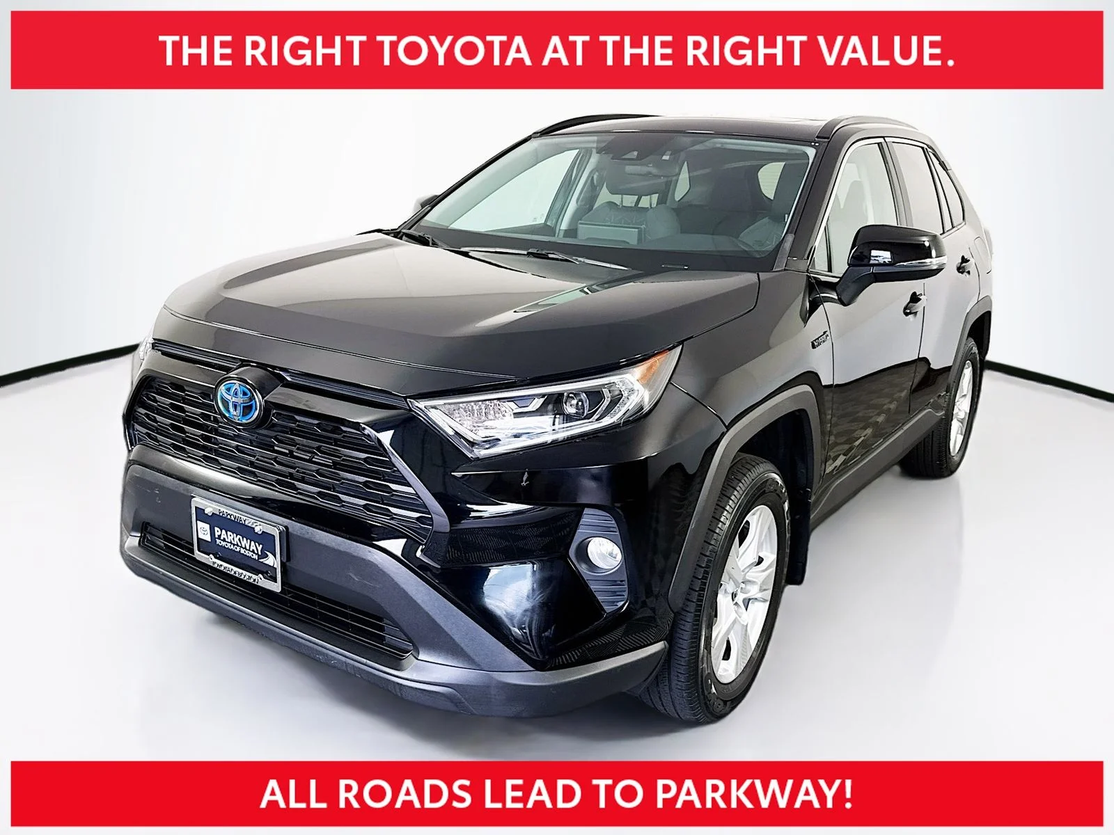 Certified Used 2020 Black Toyota XLE image 1