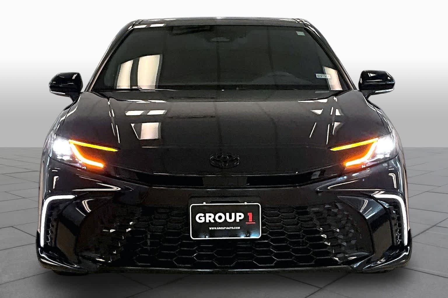 Used 2025 Midnight Black Metallic Toyota XSE image 3