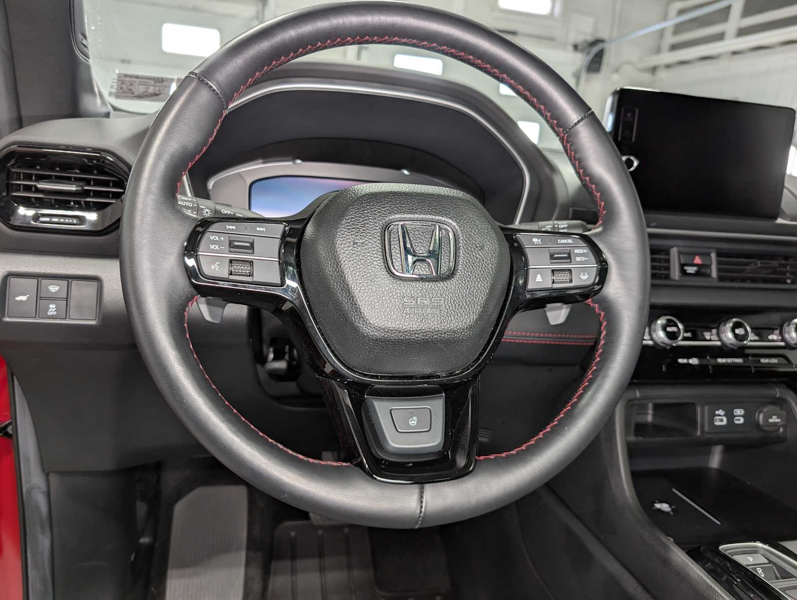 Used 2025 Radiant Red Metallic II Honda Black Edition image 38