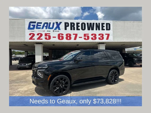 2025 Chevrolet Tahoe RST