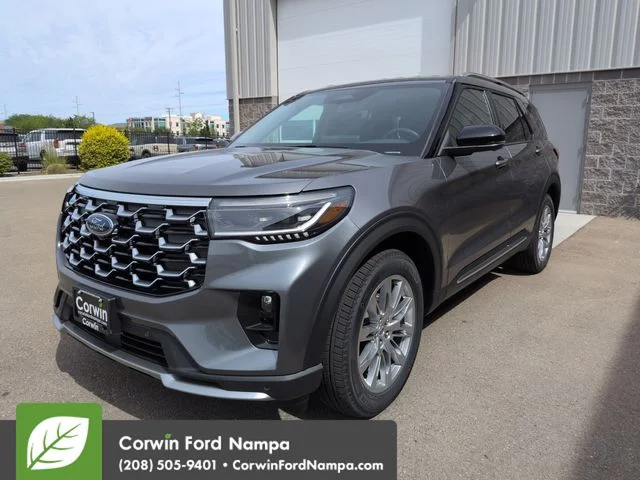 New 2026 Carbonized Gray Metallic Ford Platinum image 7