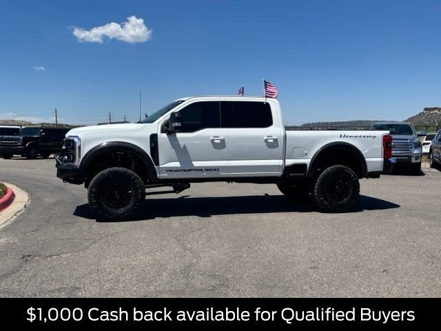 New 2026 Star White Metallic Tri-Coat Ford F-250® Lariat® image 2