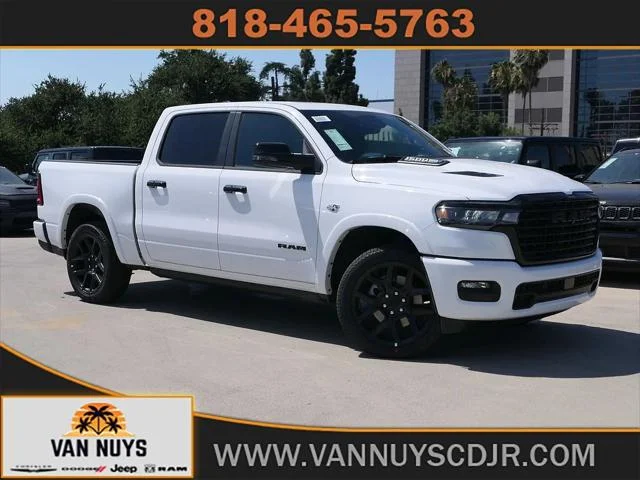 New 2026 Bright White Clear-Coat Exterior Paint RAM LARAMIE image 1