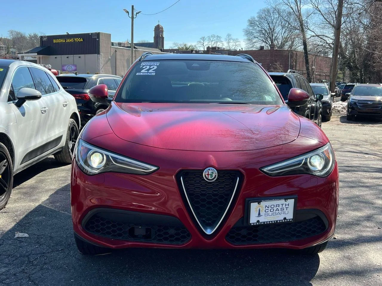 Used 2022 Alfa Rosso Alfa Romeo Ti AWD image 36