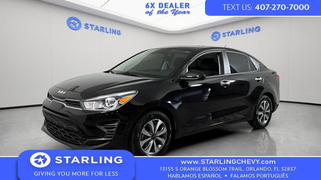Used 2023 Black Kia S image 1