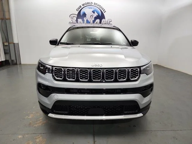 New 2025 Silver Zynith Metallic Clear-Coat Exterior Paint Jeep Limited image 8