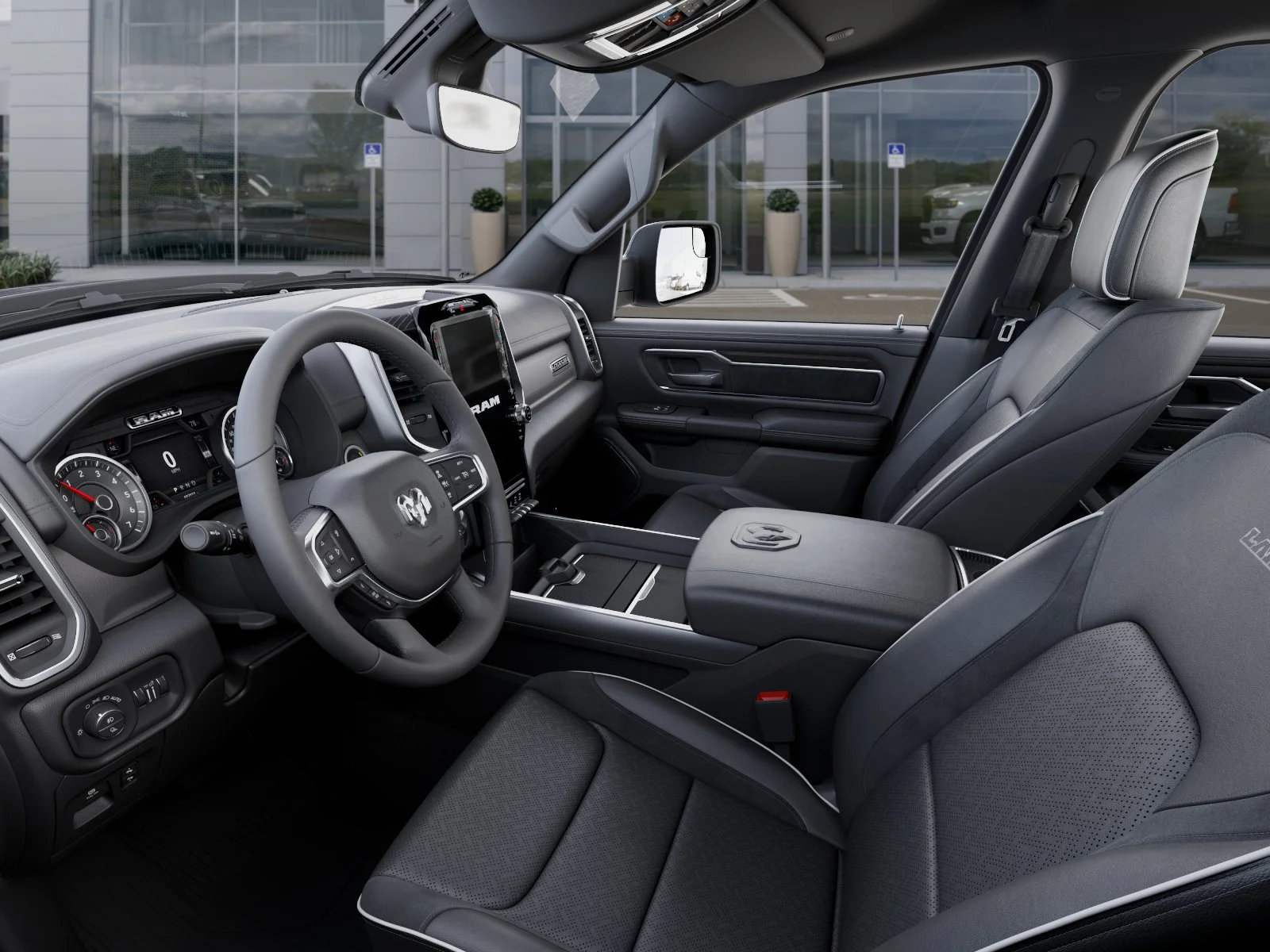 New 2026 Granite Crystal Metallic Clear-Coat Exterior Paint RAM Laramie image 24