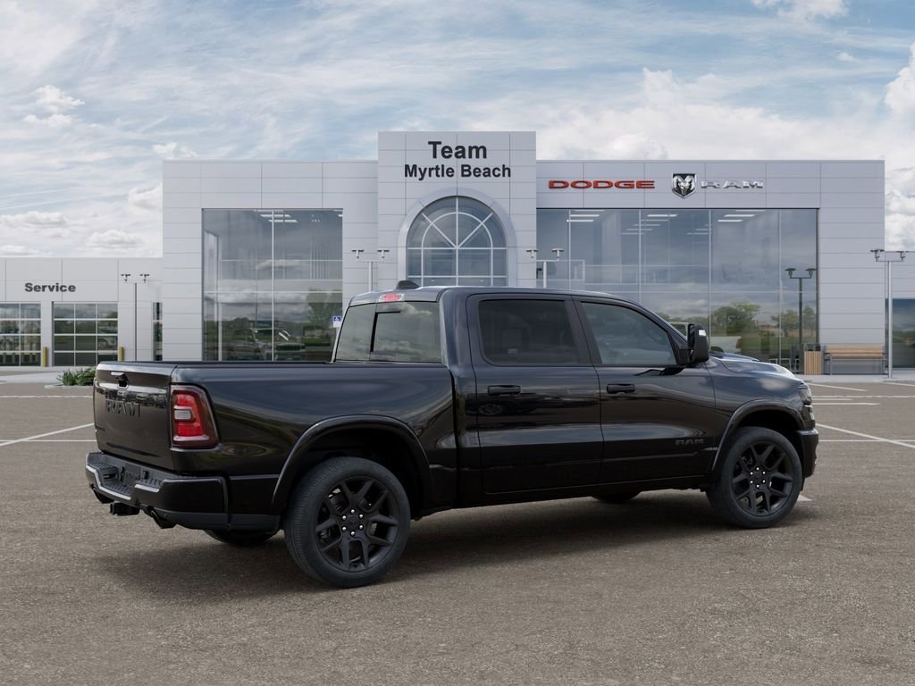 New 2026 Diamond Black Crystal Pearl-Coat Exterior Paint RAM Laramie image 5