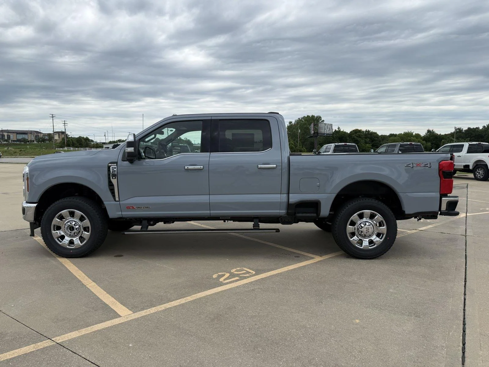 New 2026 Glacier Gray Metallic Tri-Coat Ford F-250® King Ranch® image 5