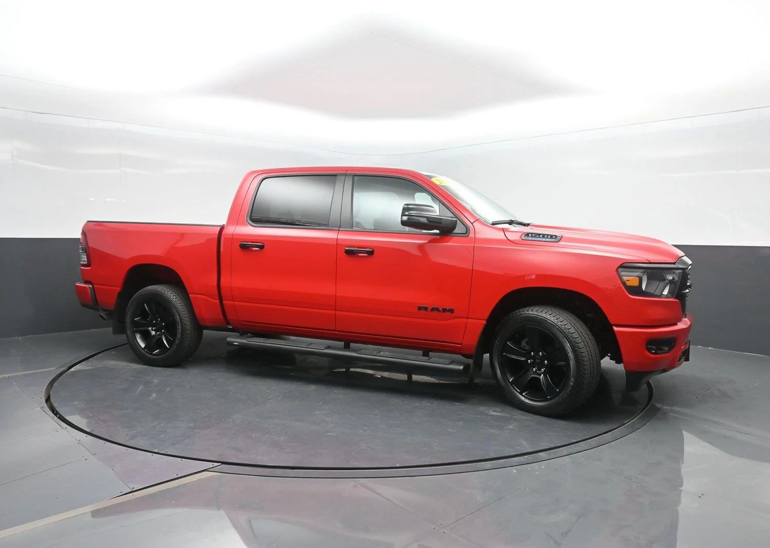 Used 2023 Flame Red Clearcoat Ram Big Horn image 3