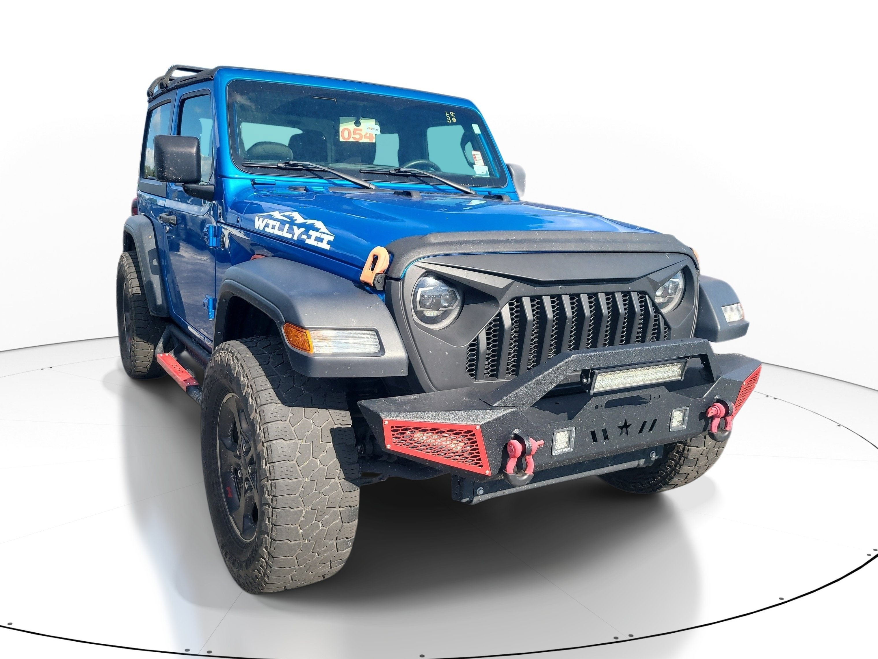 Used 2024 Hydro Blue Pearlcoat Jeep Sport image 1