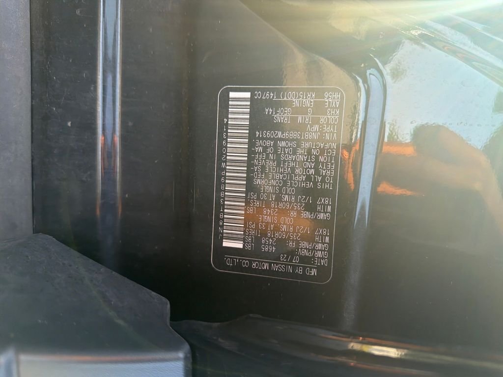 Used 2023 Black Nissan SV image 33