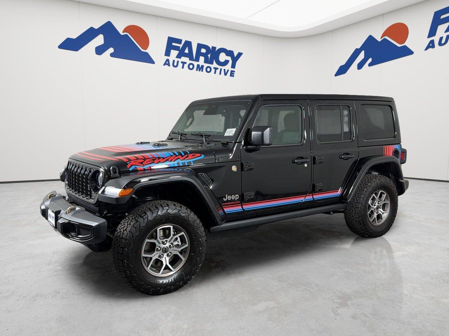 New 2026 Black Clear-Coat Exterior Paint Jeep Rewind image 1