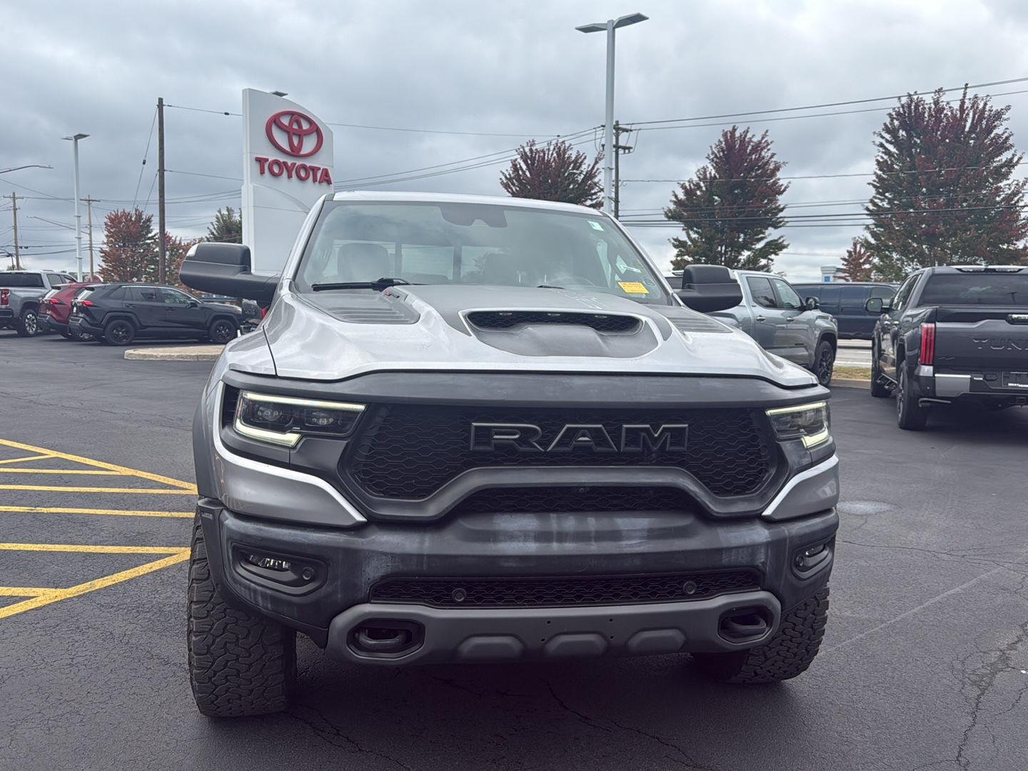 Used 2022 Billet Silver Metallic Clearcoat Ram TRX image 2