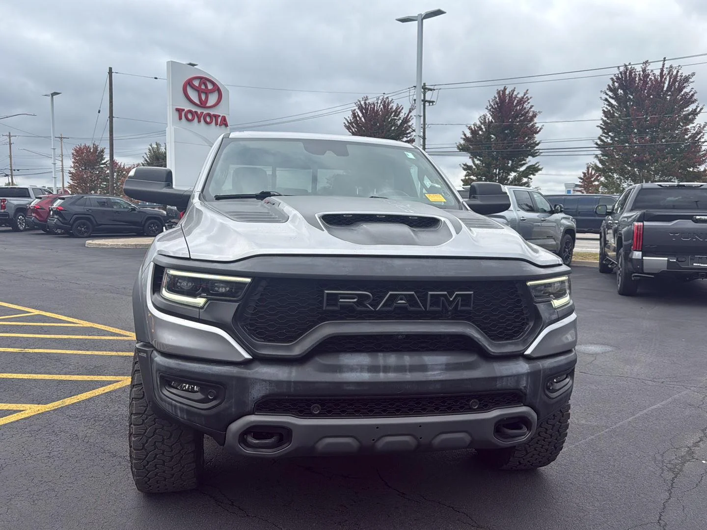 Used 2022 Billet Silver Metallic Clearcoat Ram TRX image 2