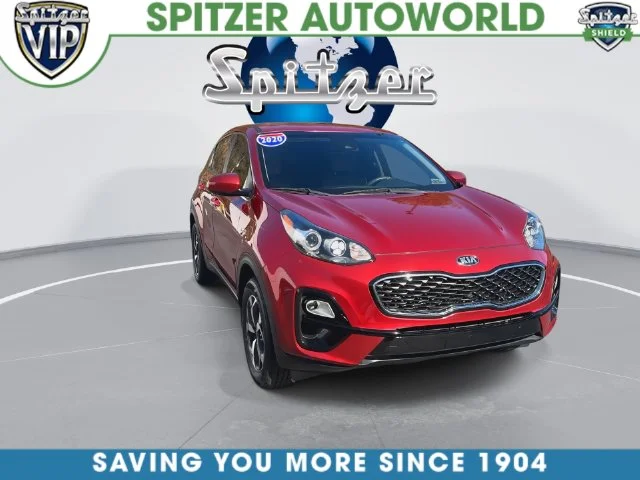 Used 2020 Red Kia LX image 4