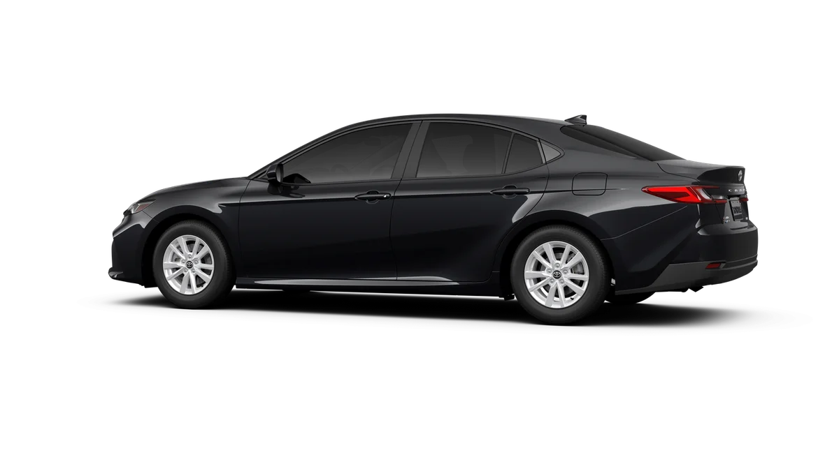 New 2026 Midnight Black Metallic Toyota LE image 5