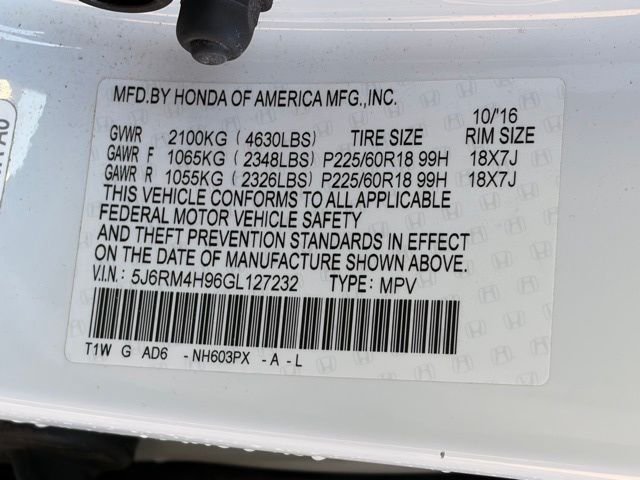 Used 2016 White Honda Touring image 31