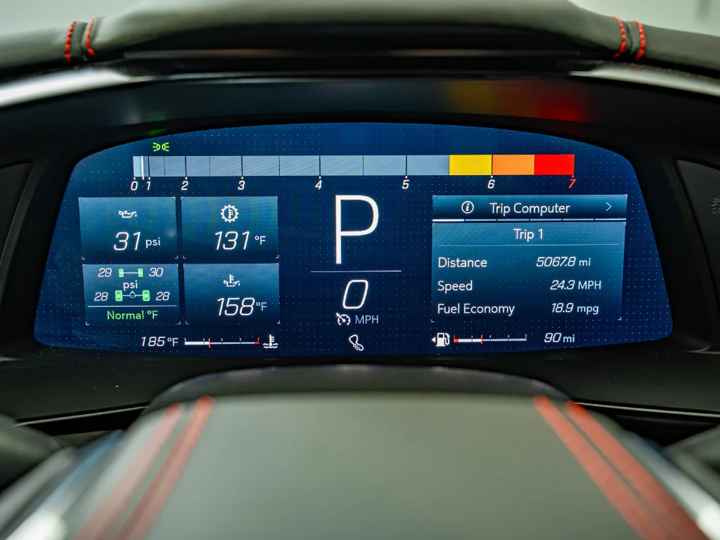 Used 2021 Torch Red Chevrolet Stingray image 37