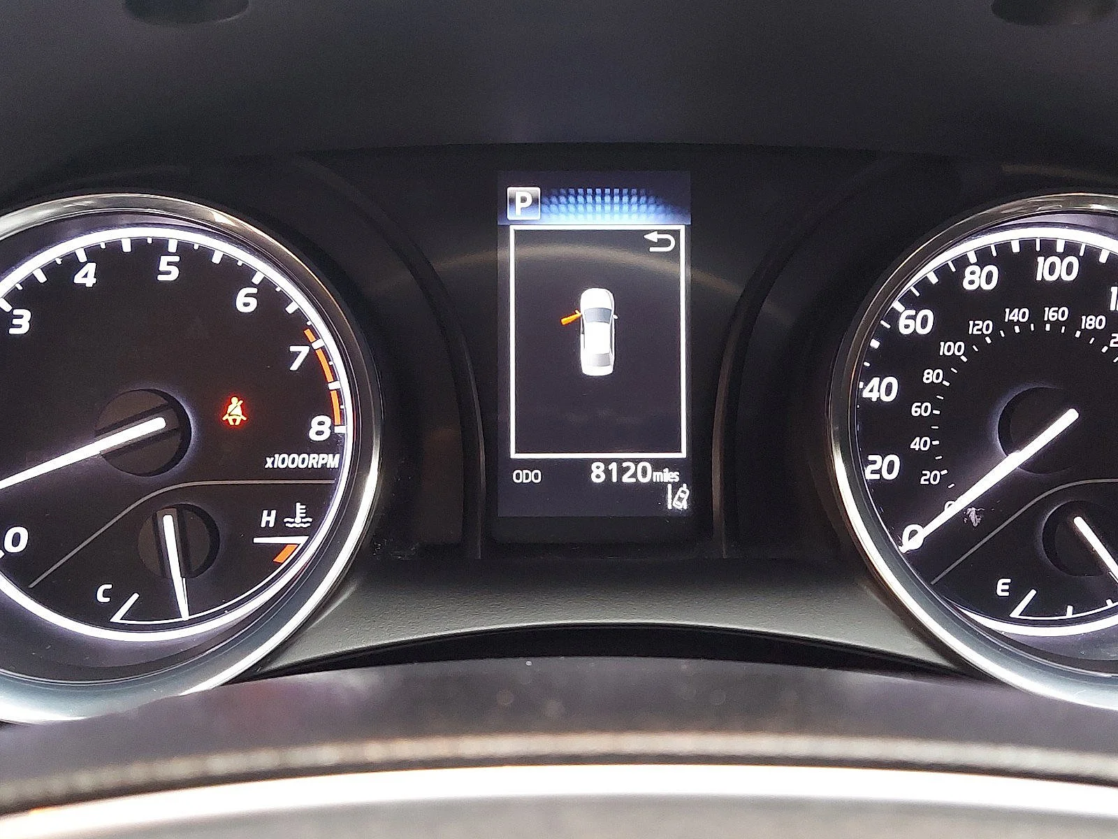 Used 2019 Blue Streak Metallic Toyota LE image 17