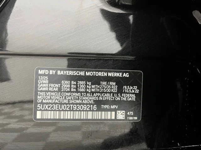 Used 2026 Black Sapphire Metallic BMW xDrive40i image 20