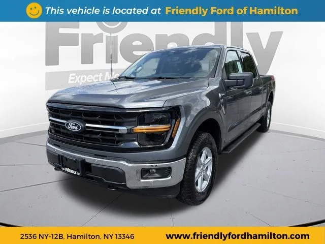 New 2026 Carbonized Gray Metallic Ford XLT image 1